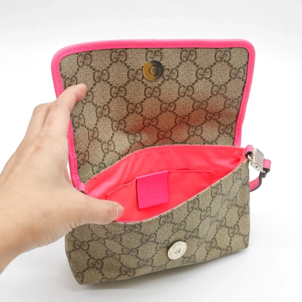 🍓GUCCI PVC Shoulder Bag - Picture 5 of 14